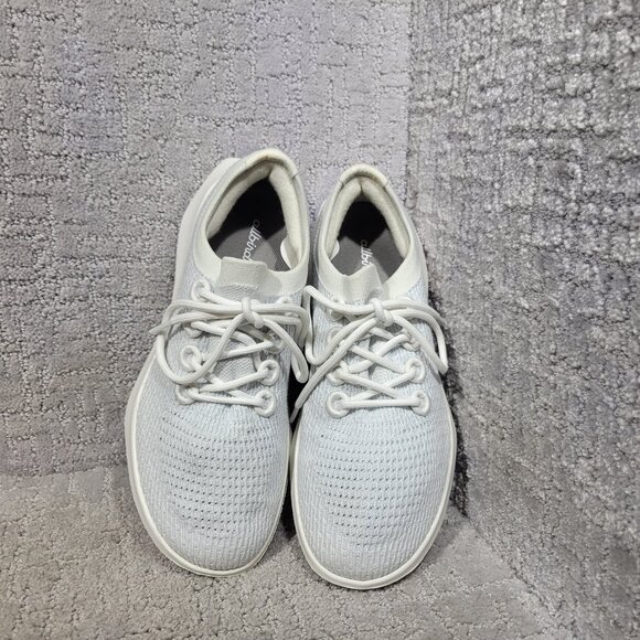 Allbirds Tree Dasher 2 Womens Size US 9 Blizzard White Neutral Running Sneakers - Picture 2 of 11